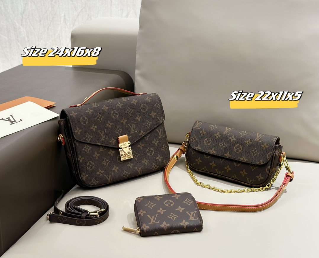 LV three piece combination set