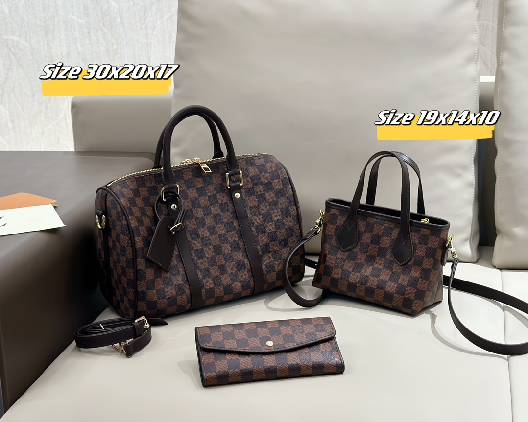 LV Speedy three piece combination set
