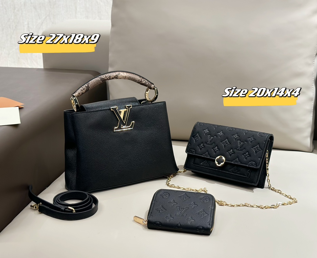 LV three piece combination set