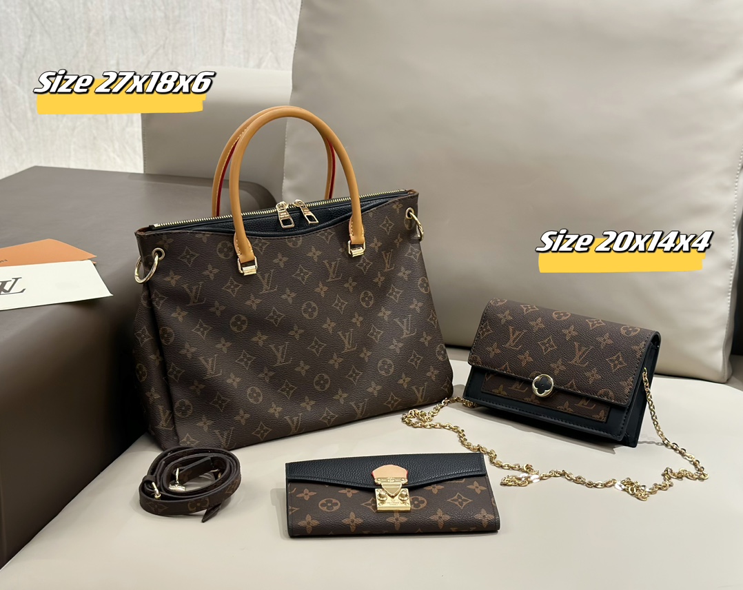 LV three piece combination set