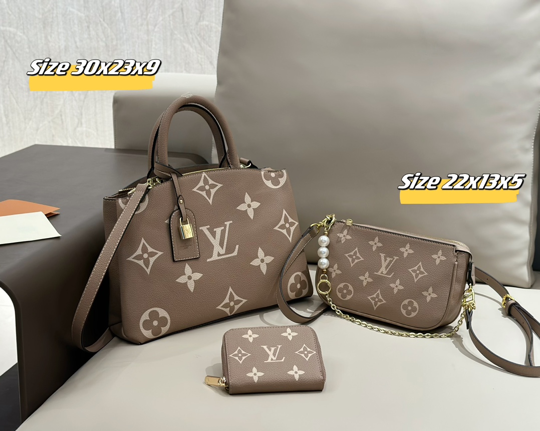 LV three piece combination set