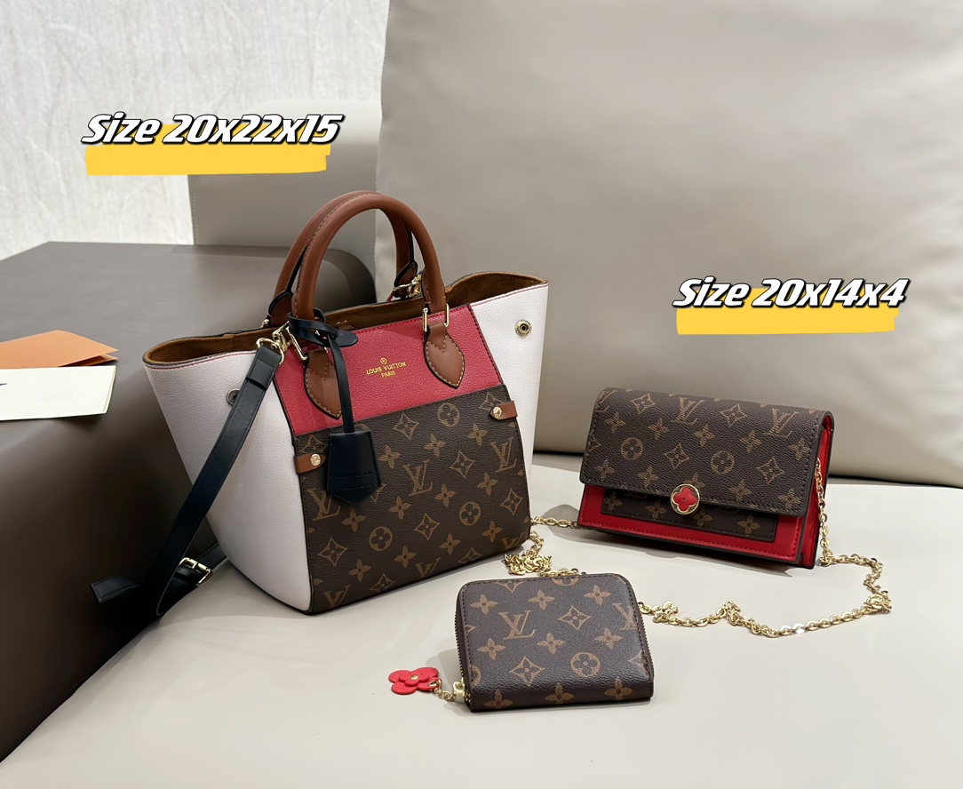 LV three piece combination set