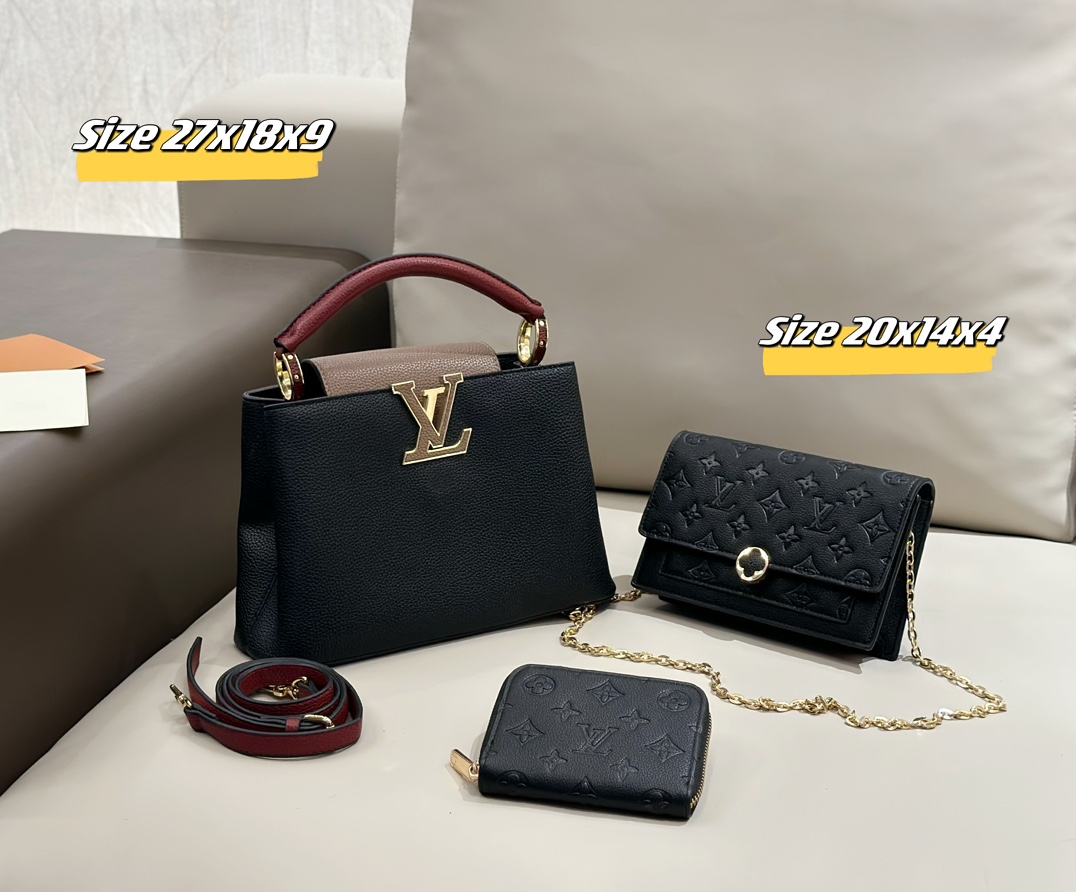 LV three piece combination set