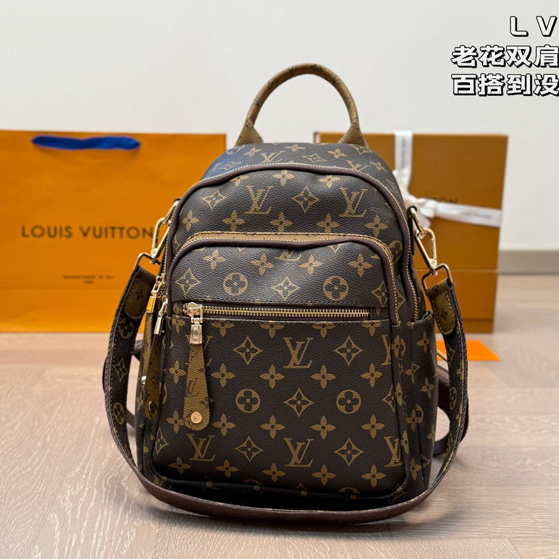 LV monogram shoulder backpack