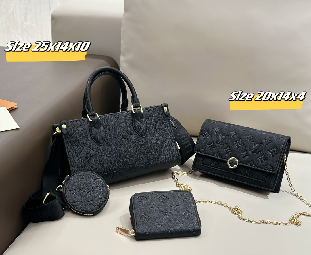 LV three piece combination set