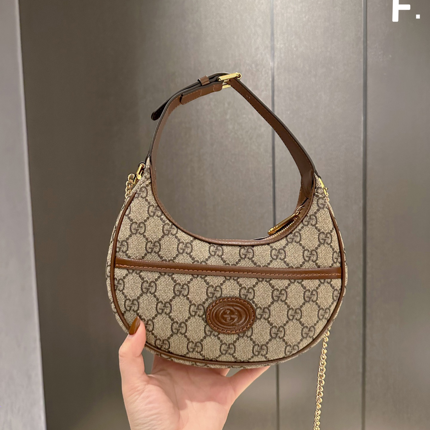 Gucci Marmont chain armpit bag