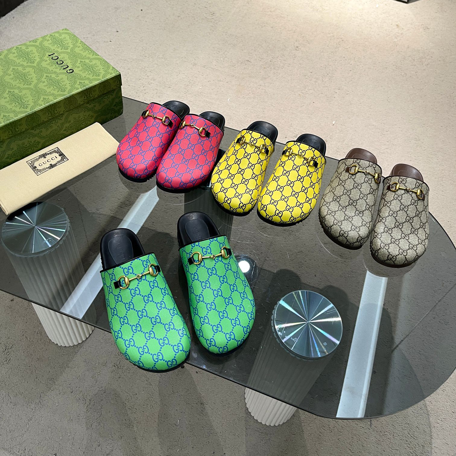 High Classic gucci slippers