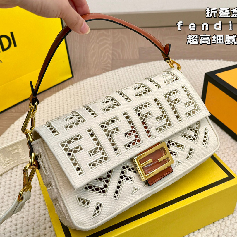 Fendi hollow shoulder bag