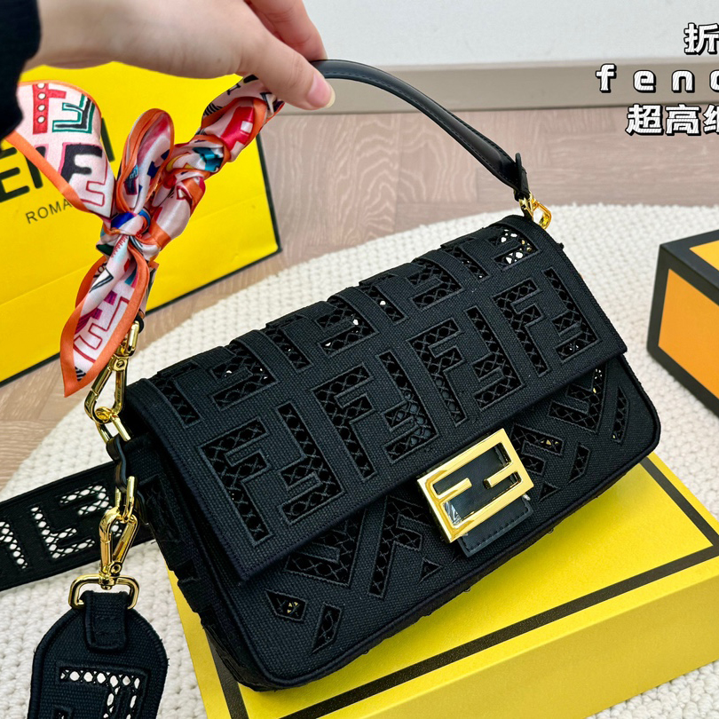 Fendi hollow shoulder bag