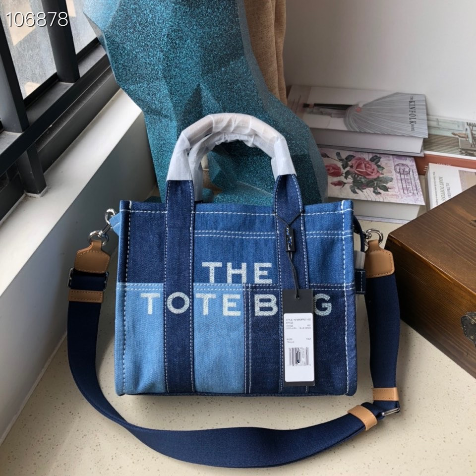 High quality MJ denim shoulder crossbody bag