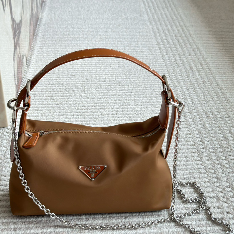 Prada Dumpling Bun chain handbag