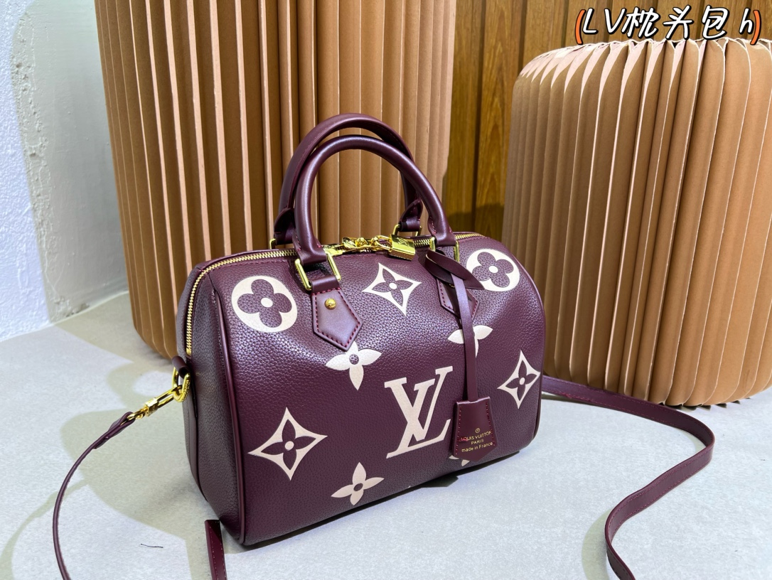 LV speedy shoulder crossbody bag