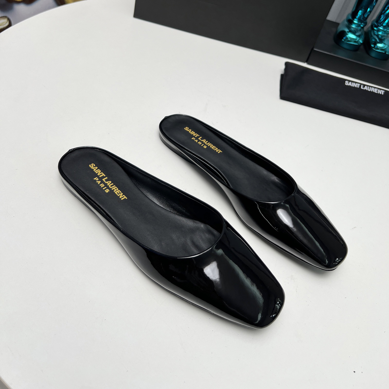 YSL Saint Laurent 24ss sandal genuine leather