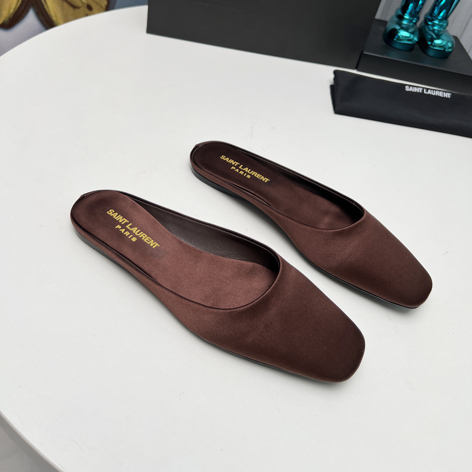 YSL Saint Laurent 24ss sandal genuine leather