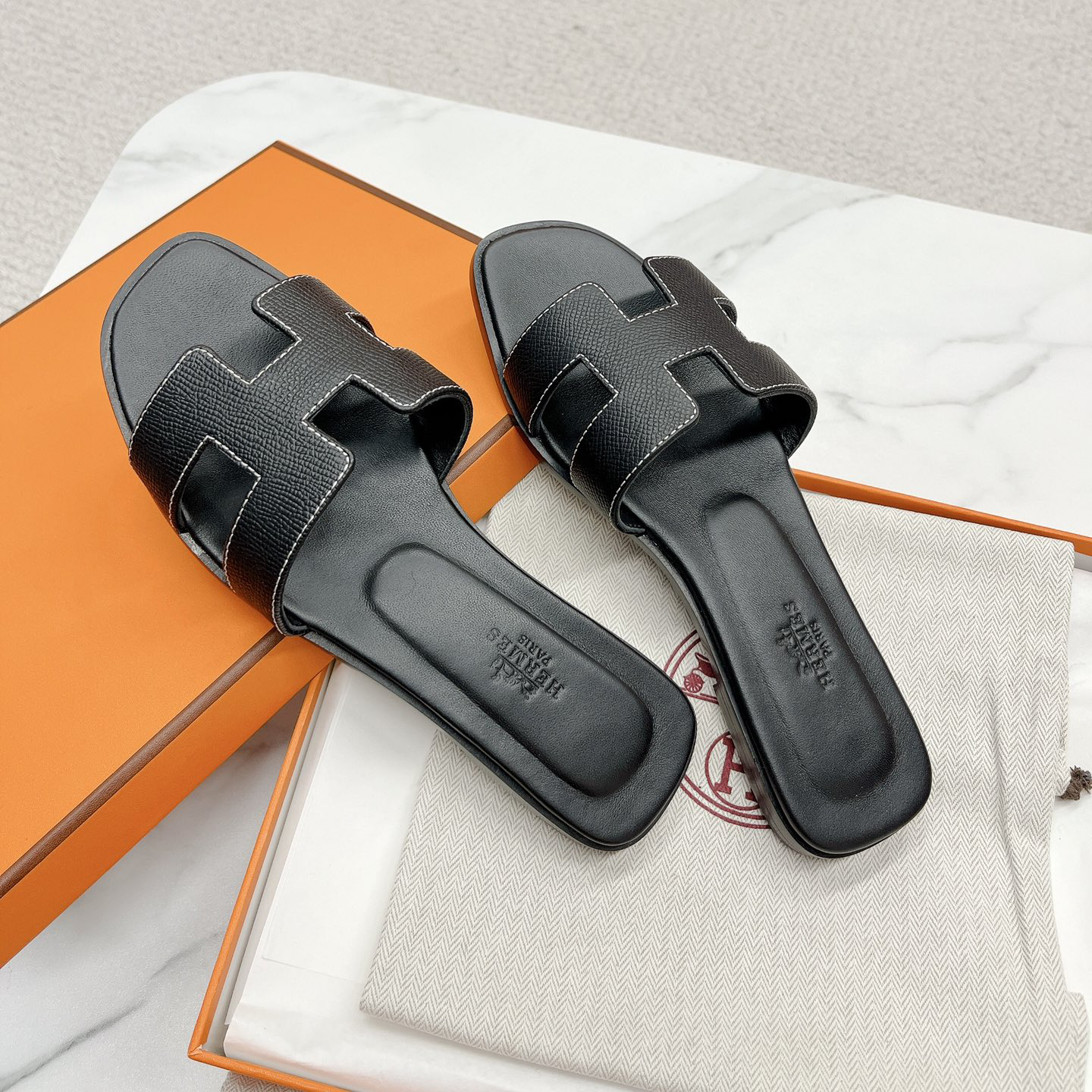 Hermes High quality slippers