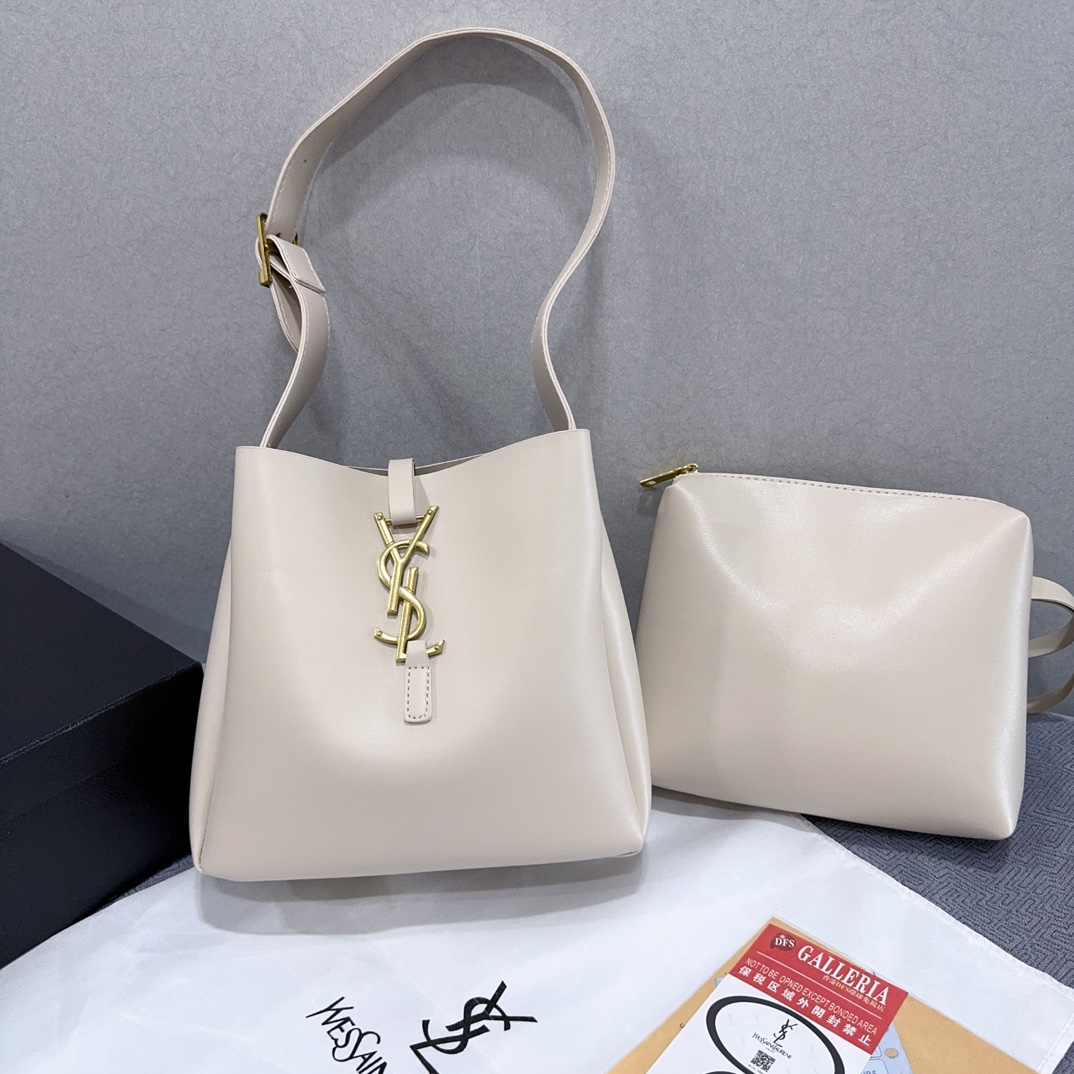 YSL shoulder armpit handbag