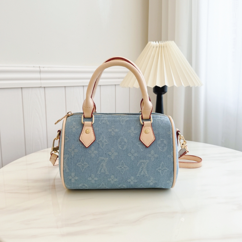LV denim pillow bag