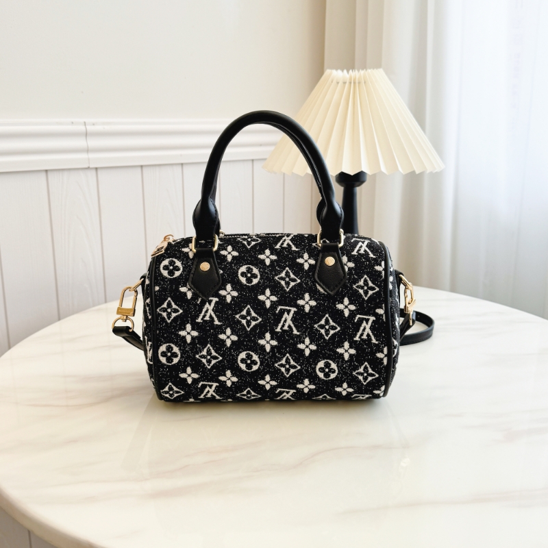 LV denim pillow bag
