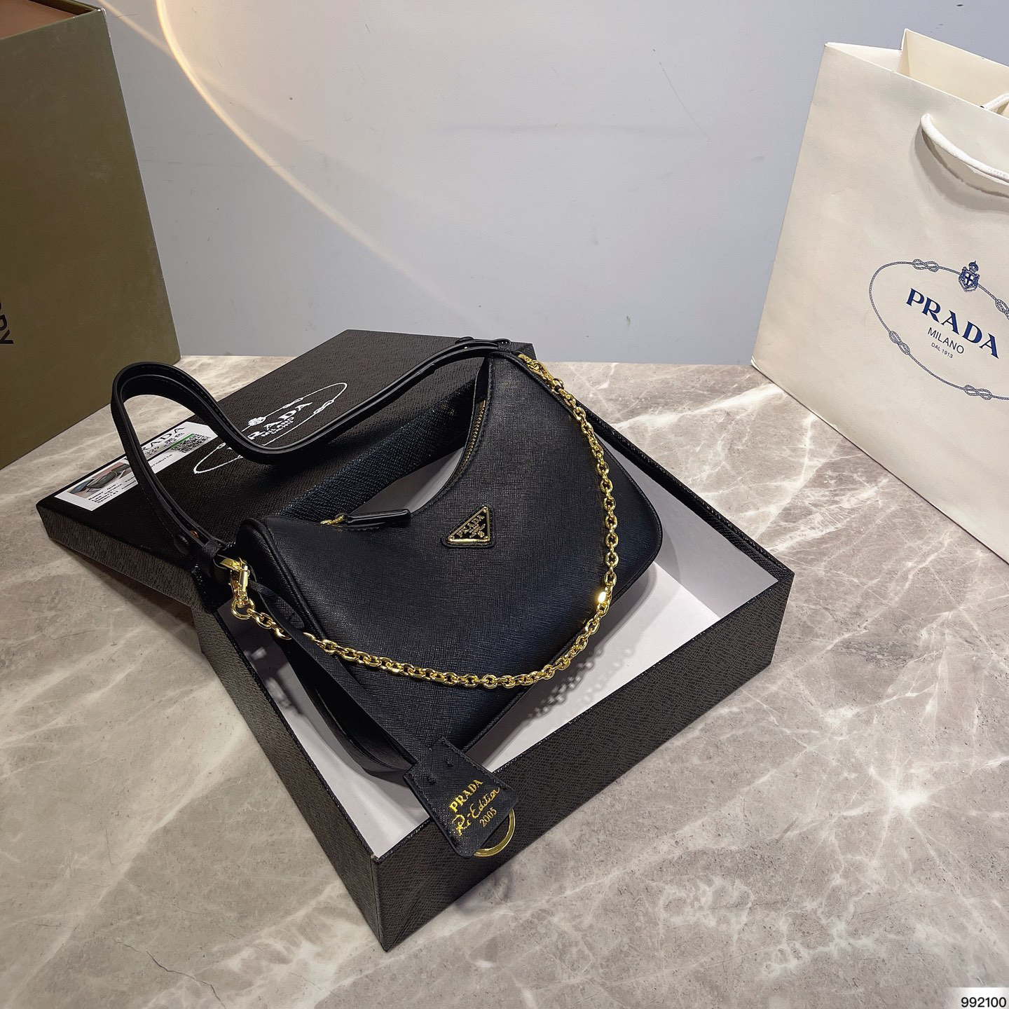 Prada armpit handbag