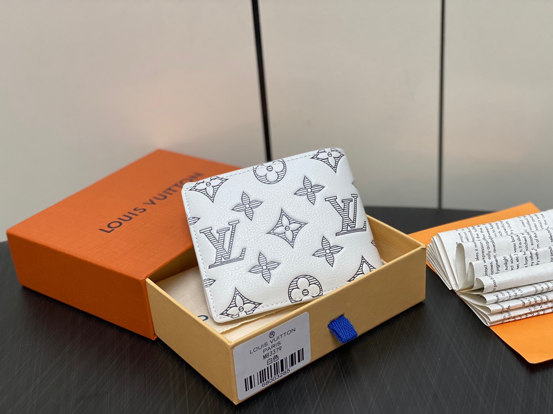 High quality LV multiple monogram shadow wallet