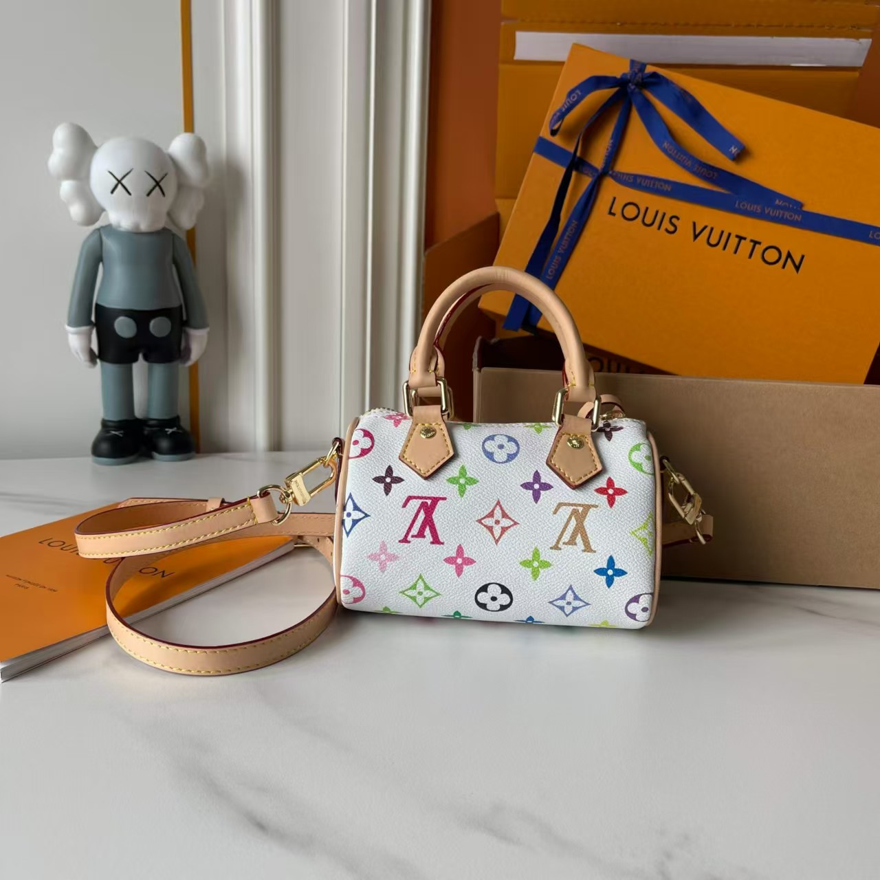 LV  nano sedy monogram shoulder bag