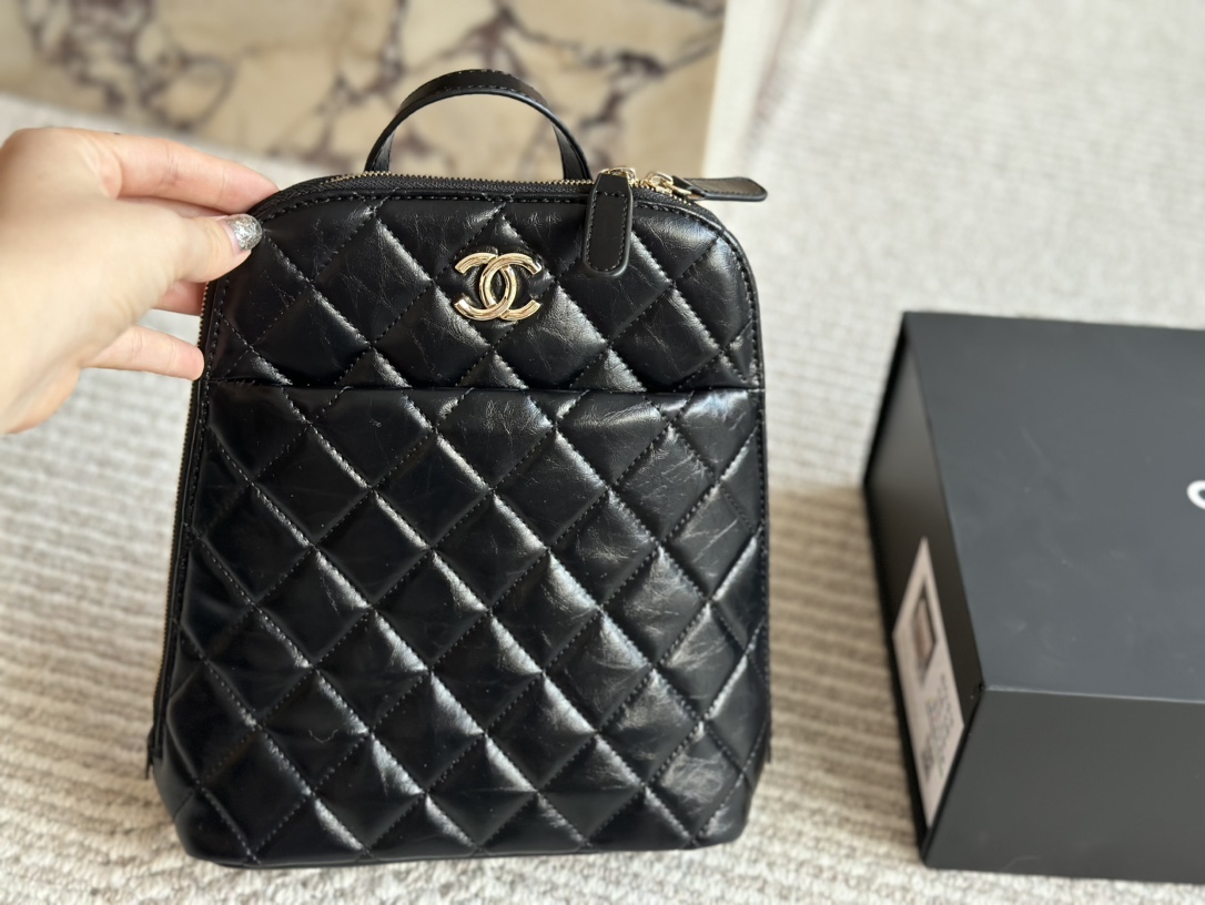 Chanel shoulder backpack