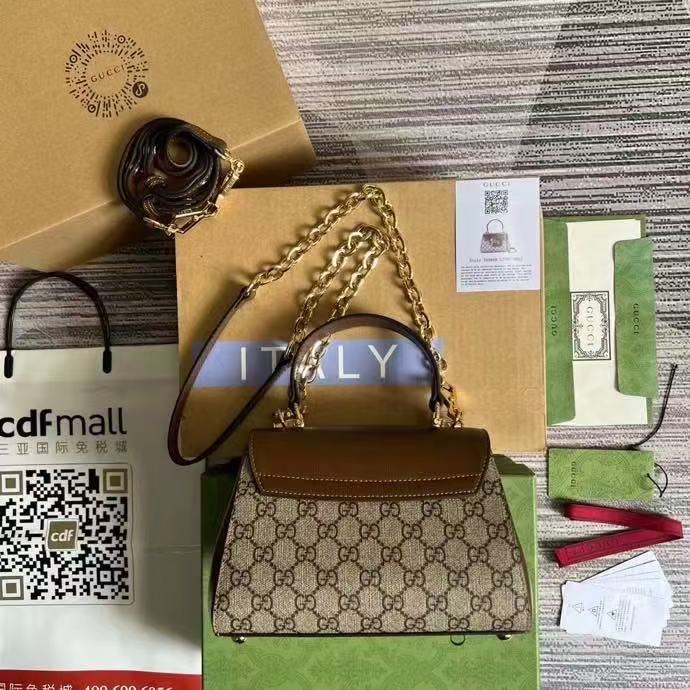 Gucci Italy Leather Bag Top Quality 12A