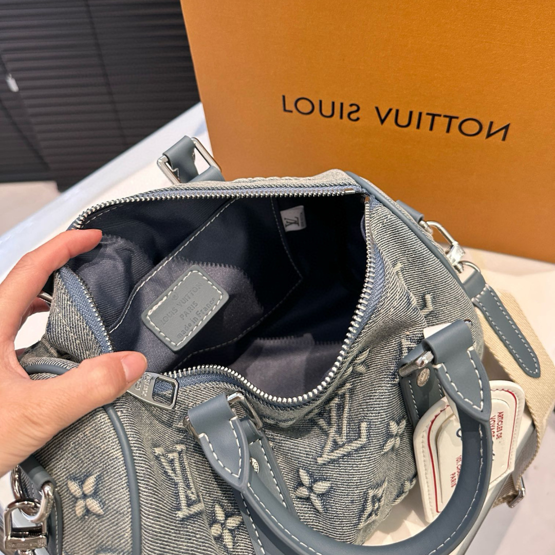 Louis Vuitton Denim Travel Bag