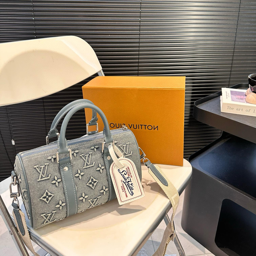 Louis Vuitton Denim Travel Bag