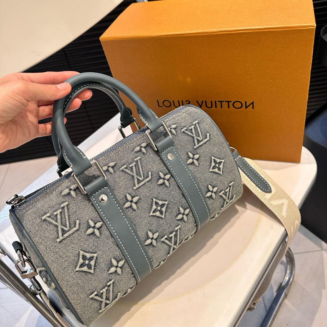 Louis Vuitton Denim Travel Bag
