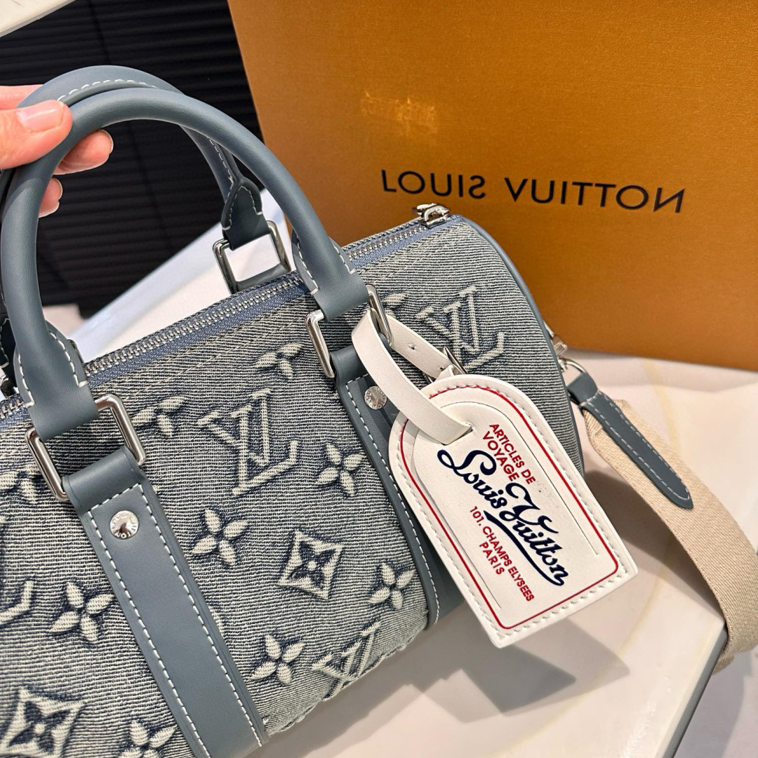 Louis Vuitton Denim Travel Bag
