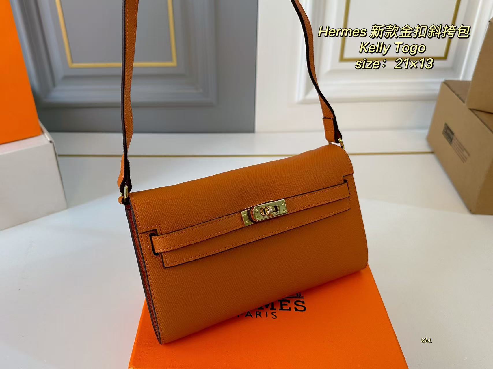 Hermes Kelly Togo Crossbody Bag