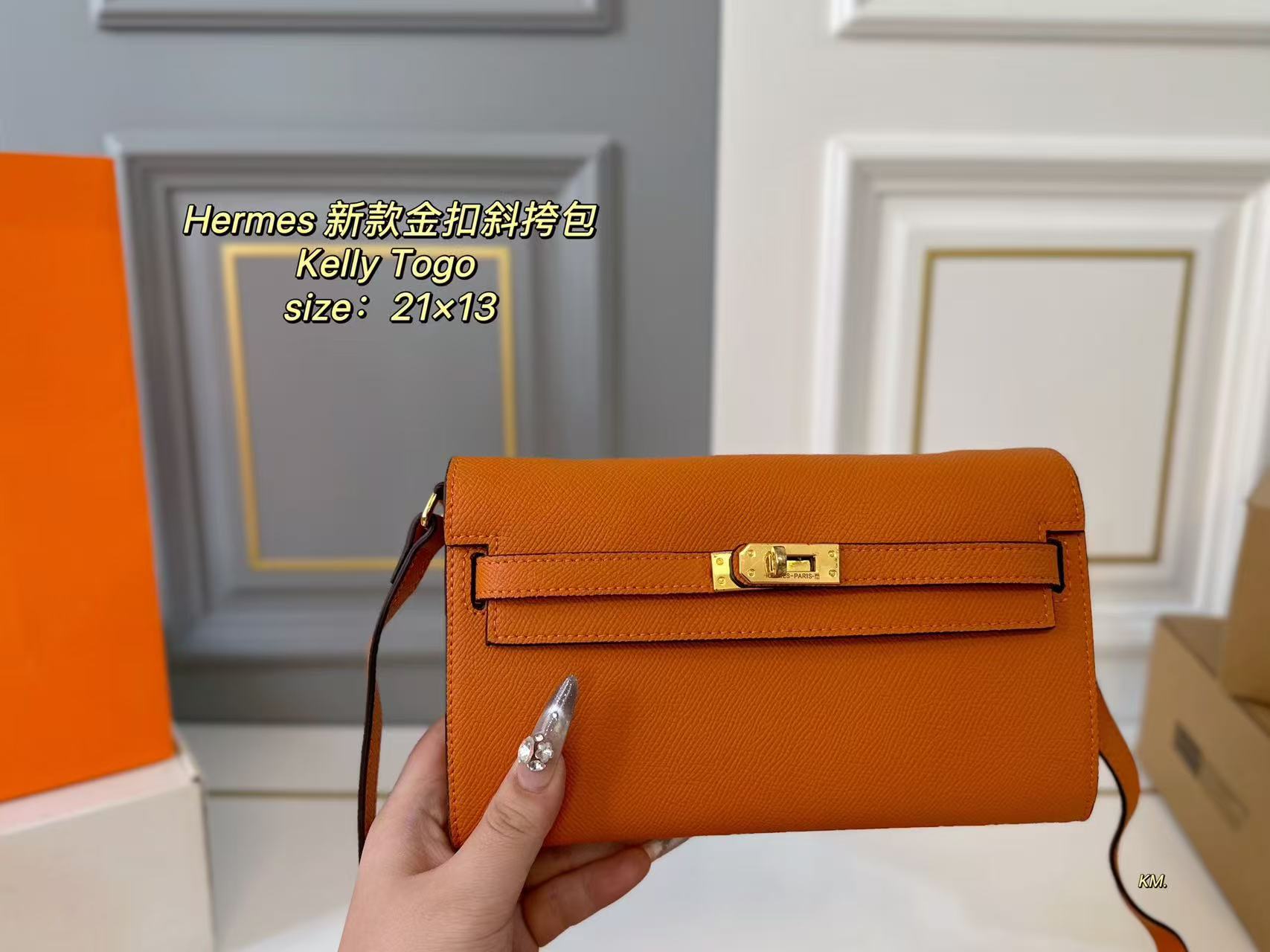 Hermes Kelly Togo Crossbody Bag