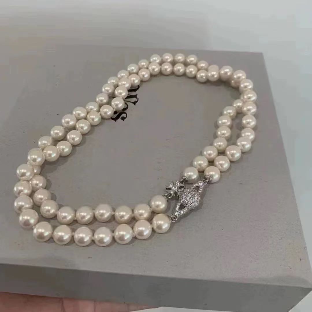 Vivienne Westwood Double Pearl Necklace