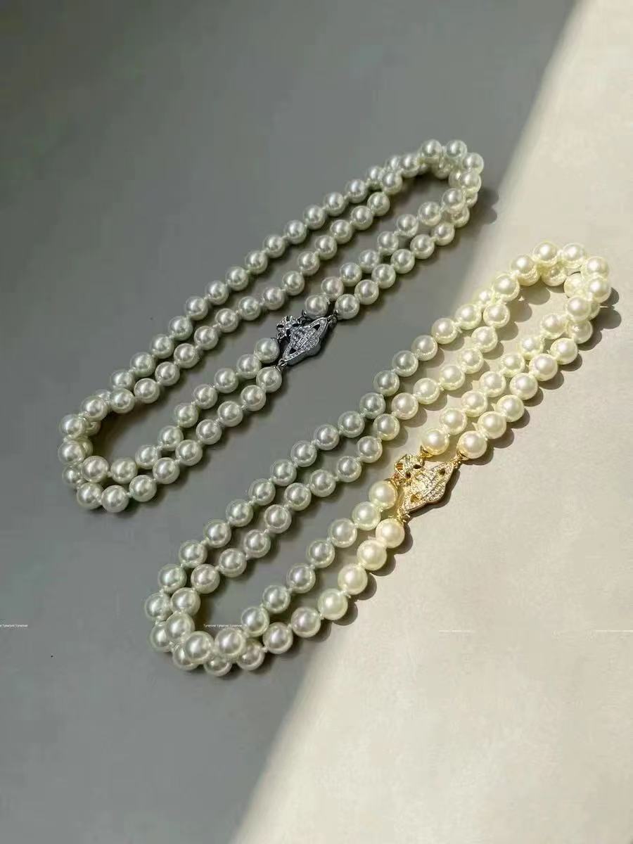 Vivienne Westwood Double Pearl Necklace