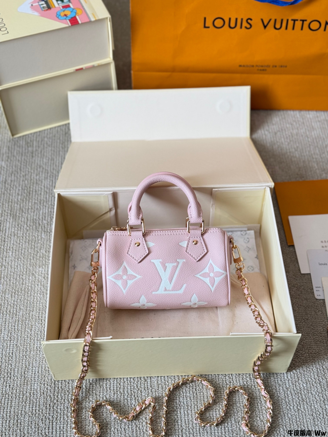 LV Nano Speedy 16 Retiro bag