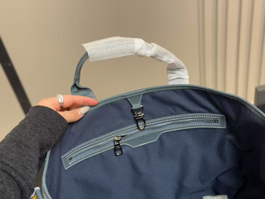 LV Sac Plat Denim Briefcase For Men