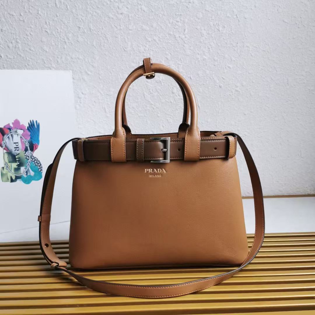 Prada Doublebag Shopping Bag 12A