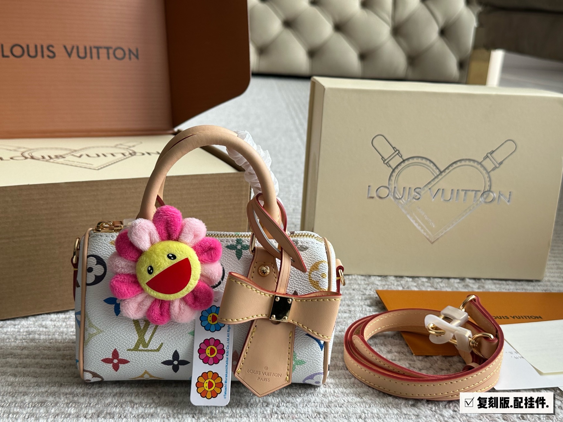 LV Nano Speedy Monogram handbag