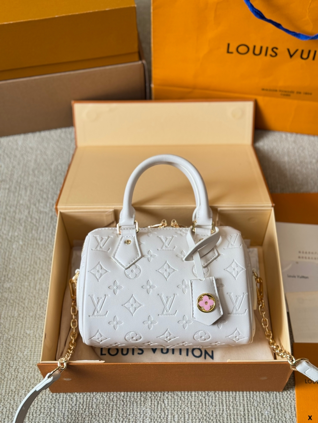 LV Nano Speedy Monogram handbag