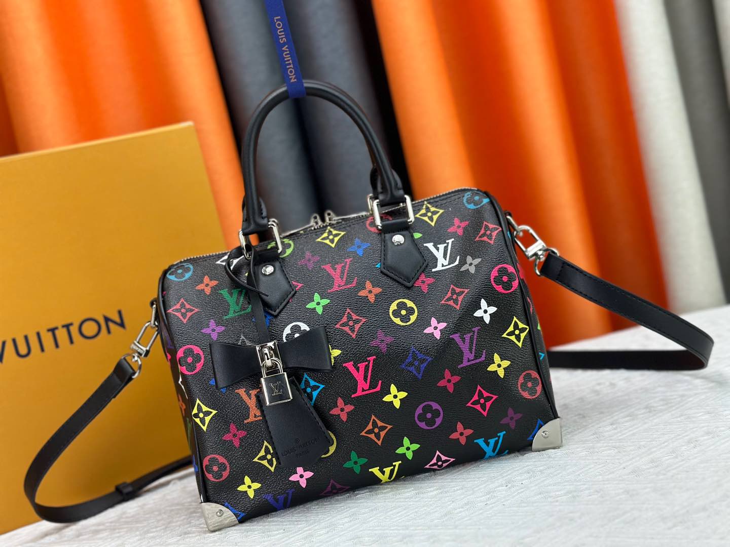 LV Nano Speedy Monogram handbag