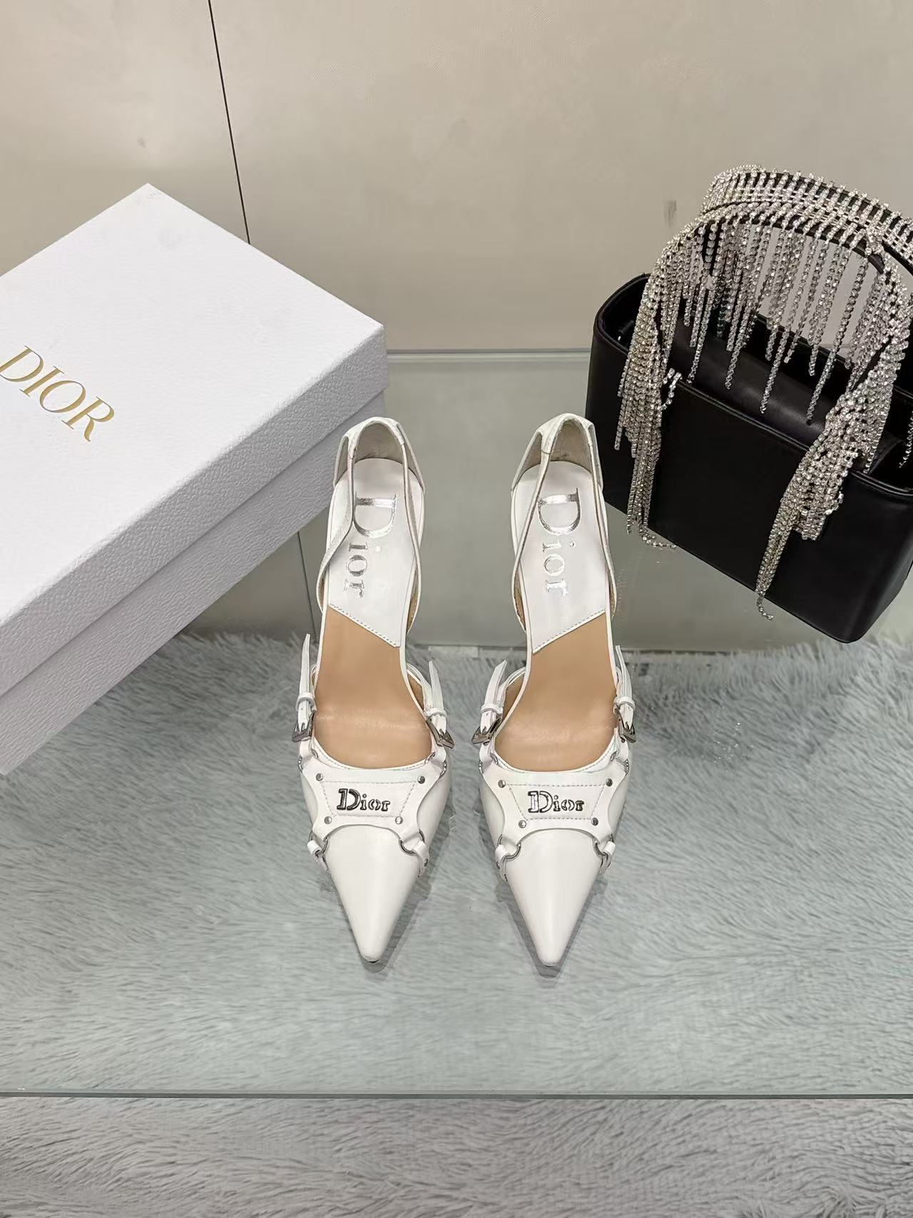 DIOR pointy heels
