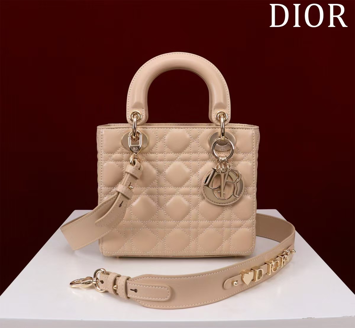 Top version dior lady handbag