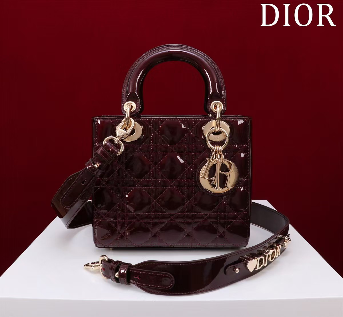 Top version dior lady handbag