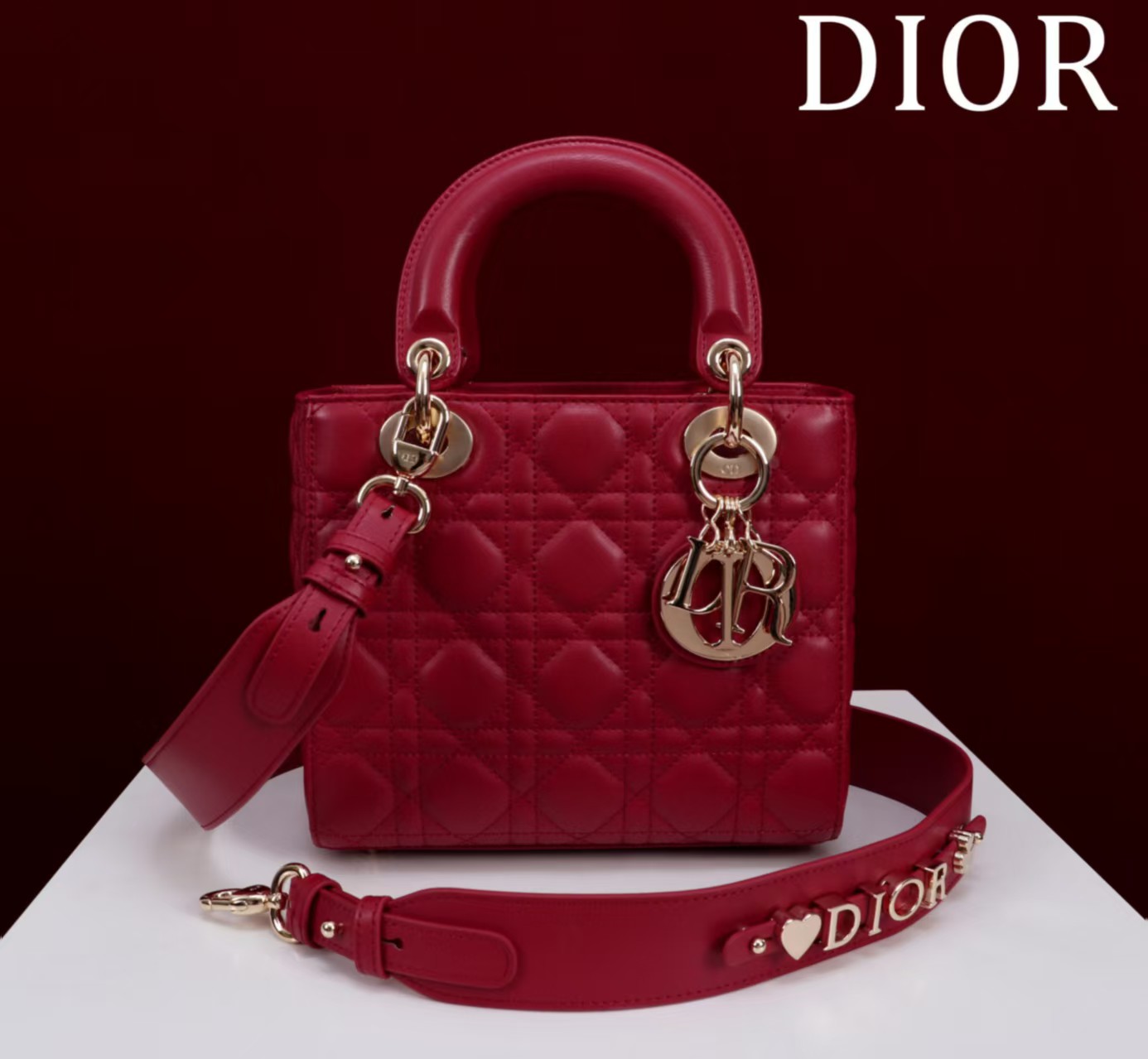 Top version dior lady handbag