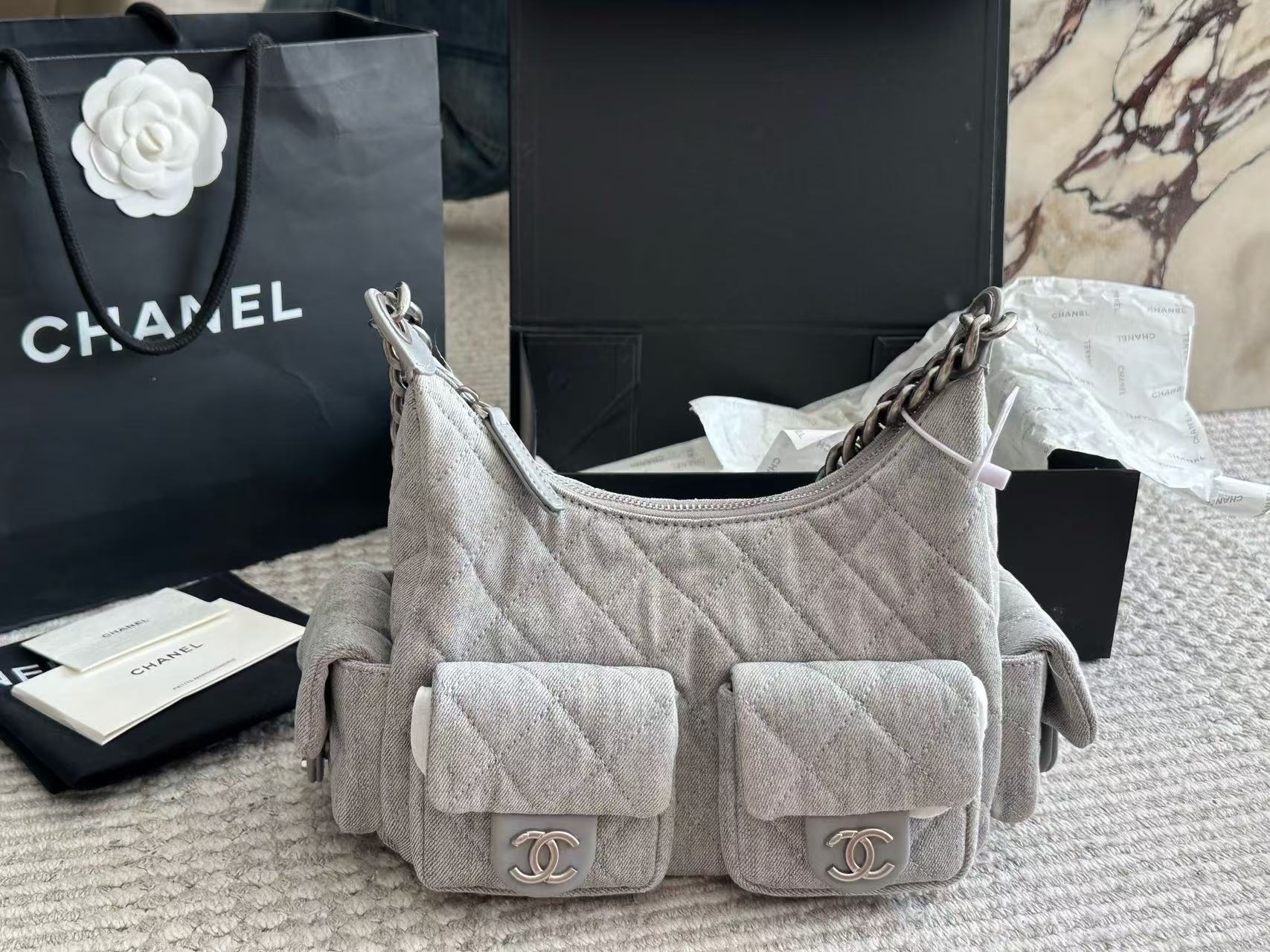 Chanel bowling bag