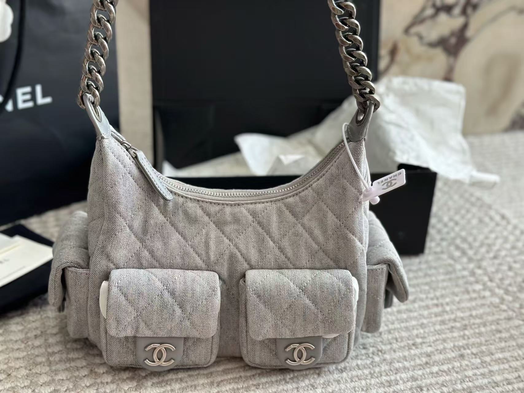 Chanel bowling bag