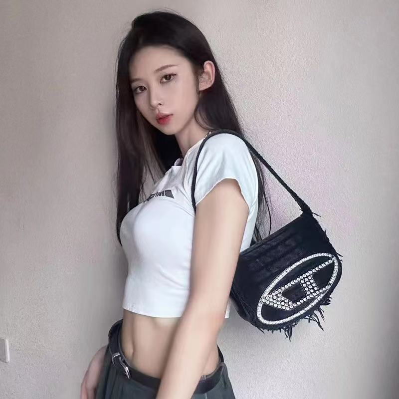 DIESEL underarm straddle bag