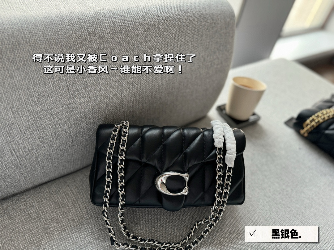 Coach Bacchus chain tabby bag