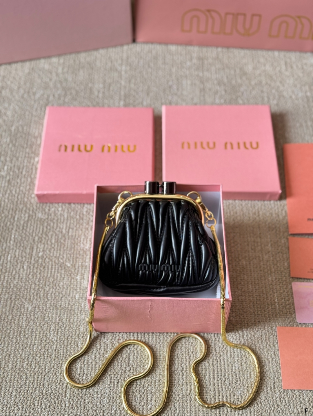 MiuMiu belle shell bag